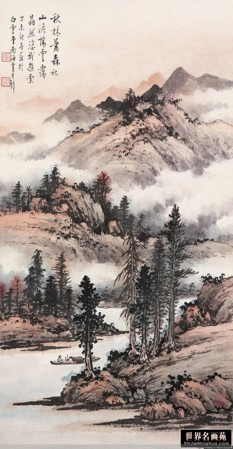 黄君璧国画精品欣赏一