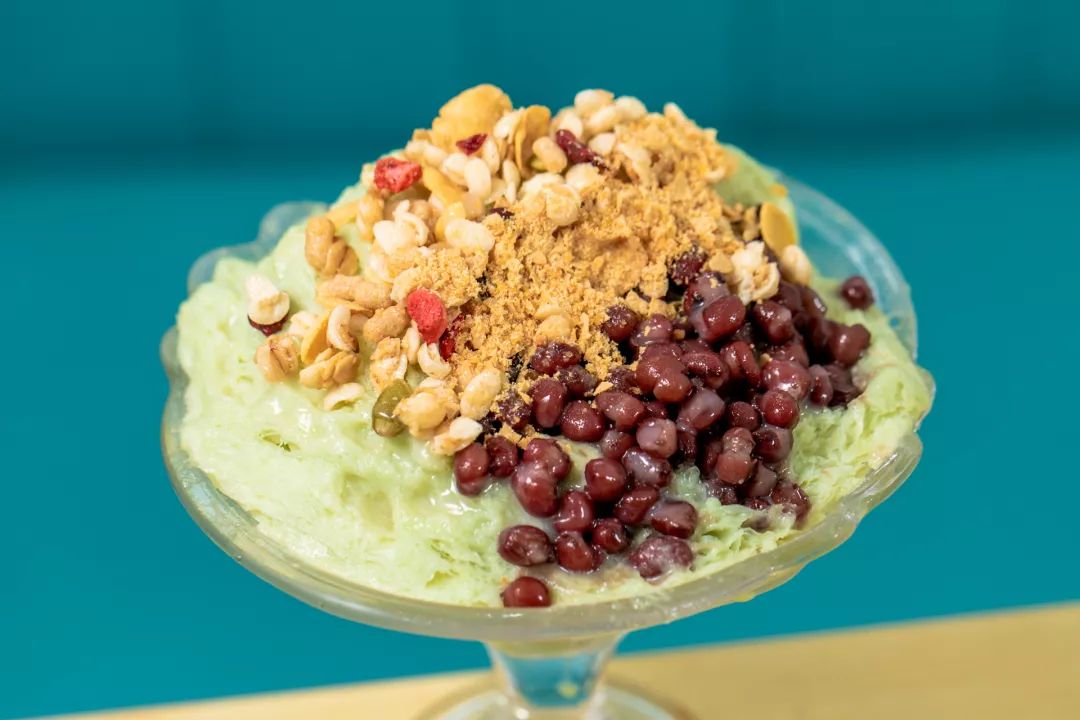 放莲藕板栗鹌鹑蛋的潮汕绵绵冰,人均18,藏在棠东