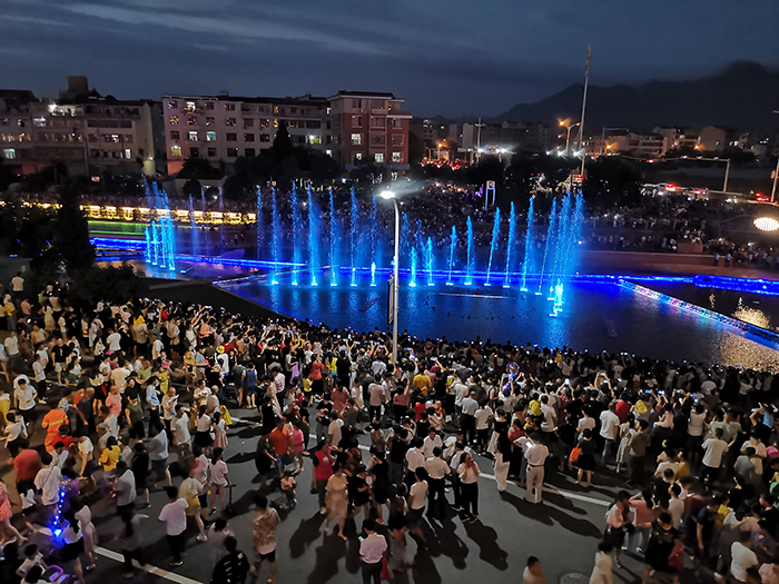 昨晚的苏溪镇惊艳了多少人