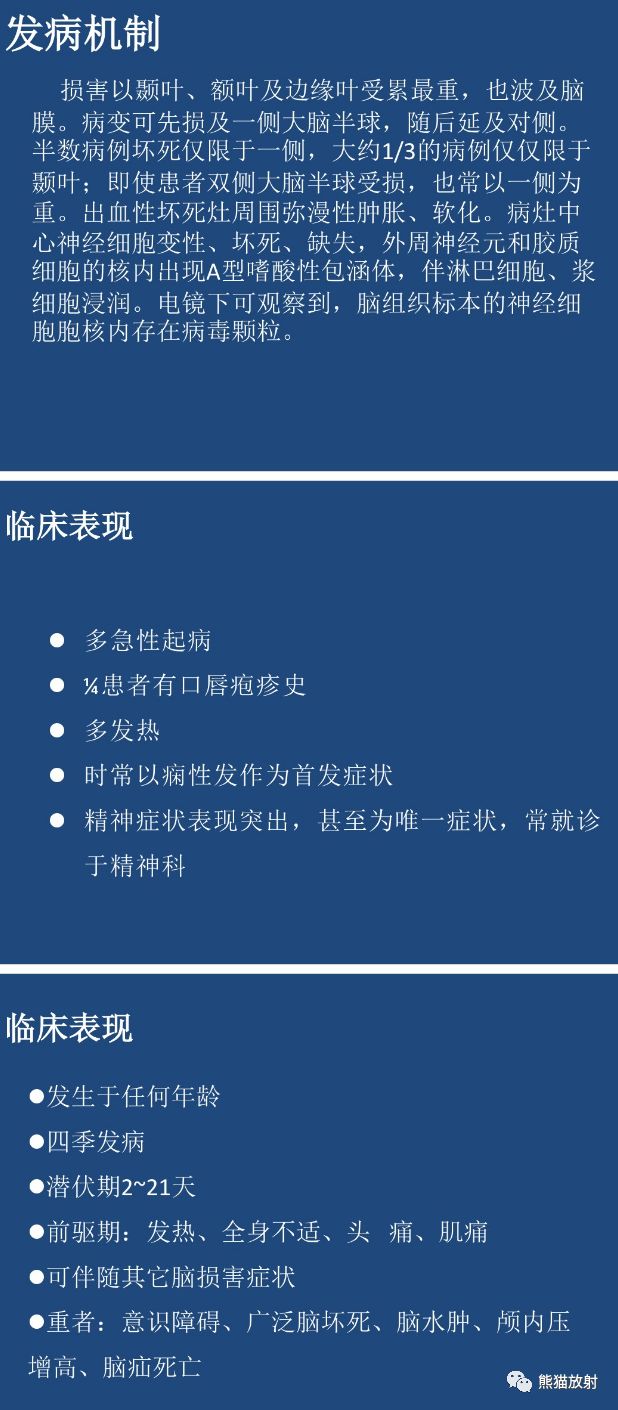 一图秒懂丨单纯疱疹病毒性脑炎(hse)