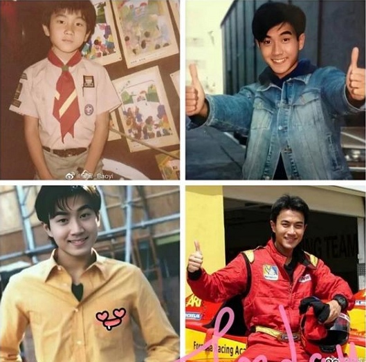 明星出道前的旧照,刘恺威帅气全无,张杰的气质是由内而发的土