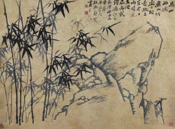 擅画兰,竹,石,松,菊等,而画兰竹五十余年,成就最为突出