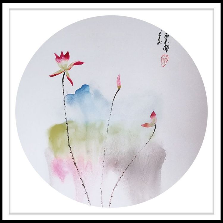 画家宋晓明:触动心灵的禅意绘画_作品