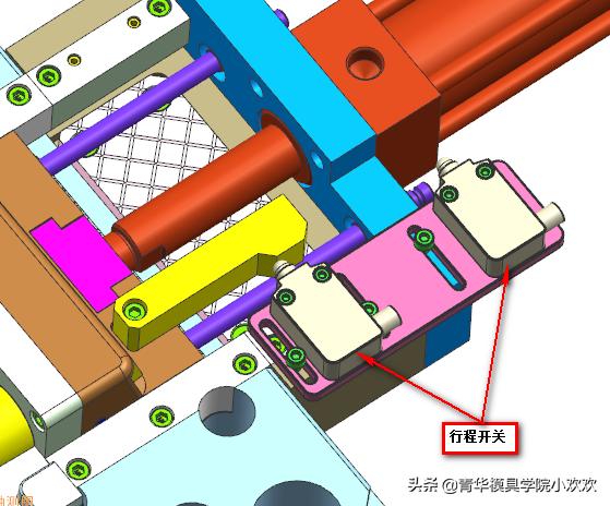 塑胶模具设计之经典油缸抽芯案例剖析