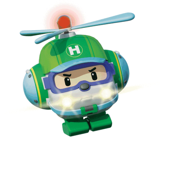 动画变形警车珀利消防安全篇上线啦