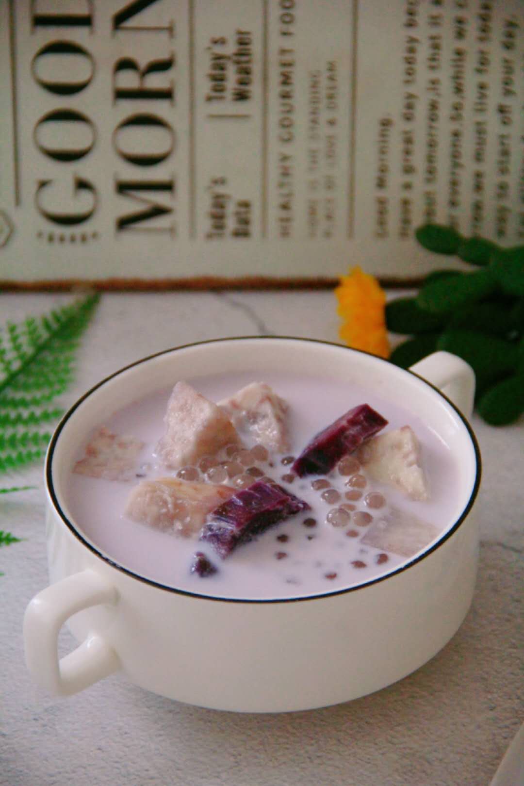 以上是好食光厨房做的【香芋紫薯西米露】分享,如果你对这道菜有什么