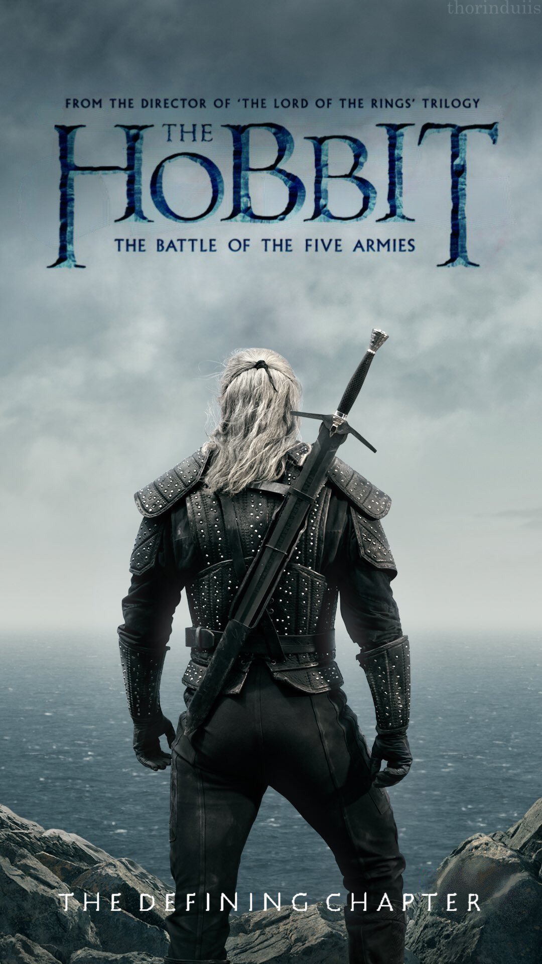 网友调侃巫师电视剧海报下一季白狼屁股变形了