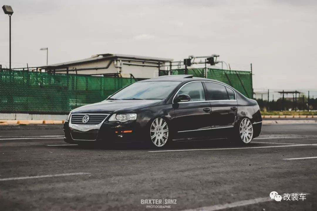 花费五六万买辆大众迈腾b6混搭玛莎拉蒂轮毂后逼格十足