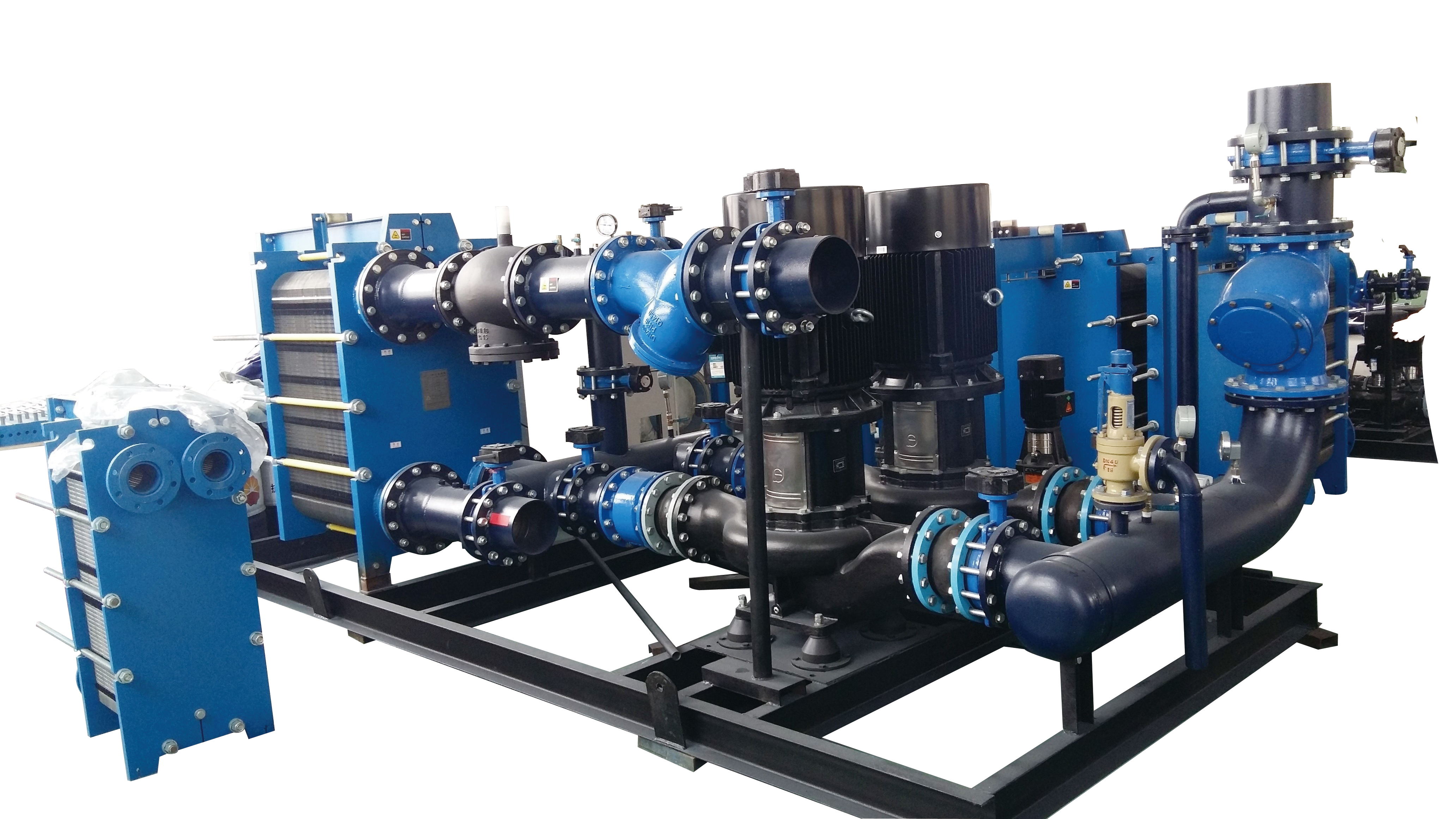 板式换热机组配套dn300单球镀锌法兰橡胶接头