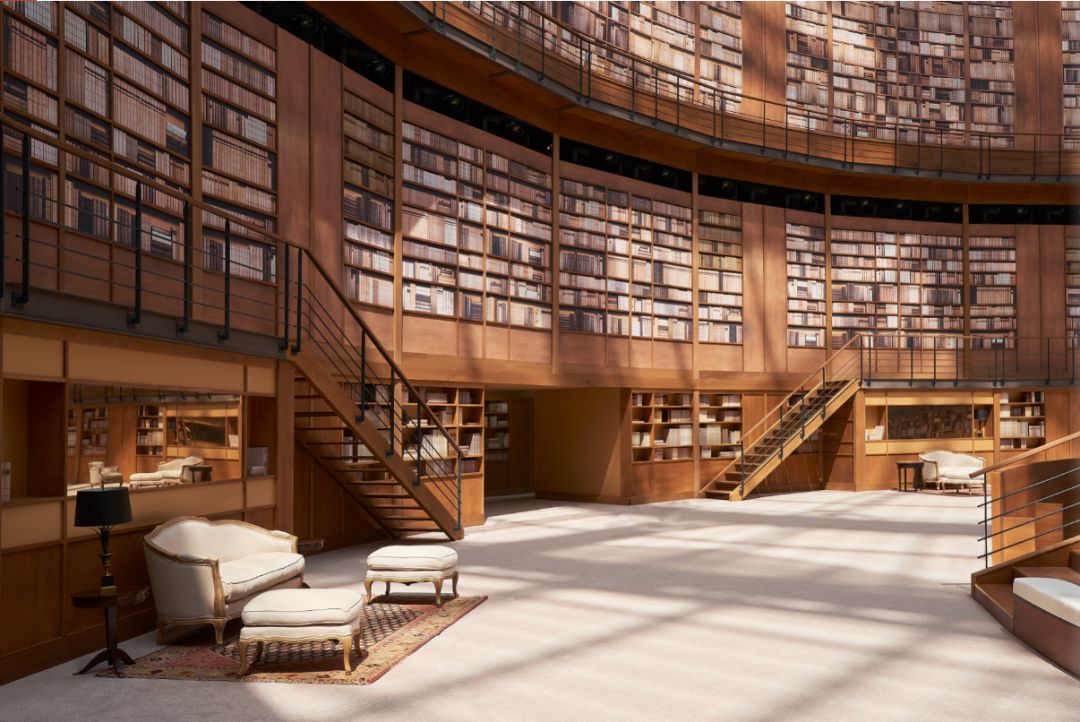 这次chanel赢很大直接搬来了图书馆20版