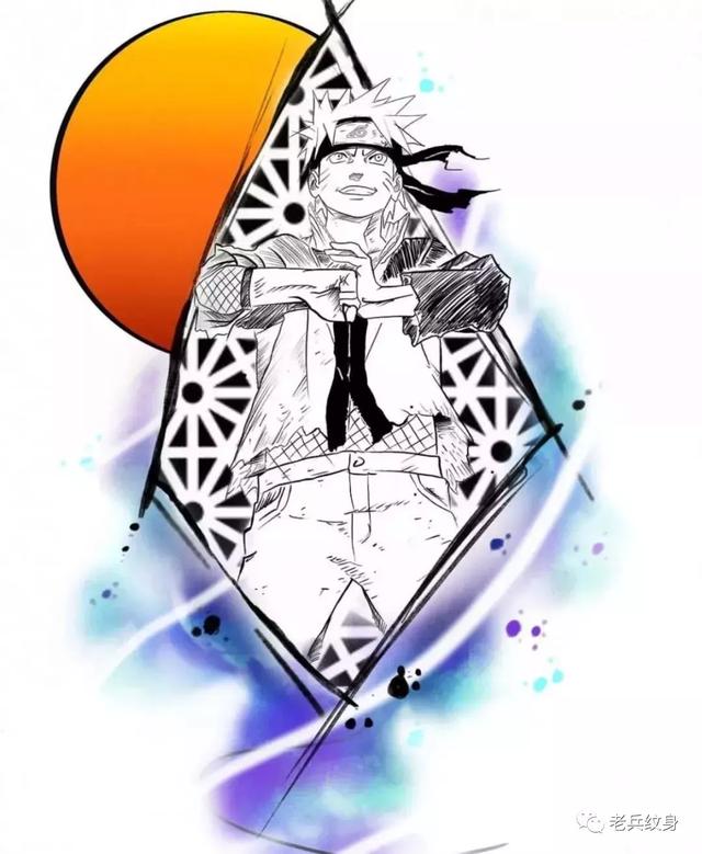 纹身素材——火影手稿