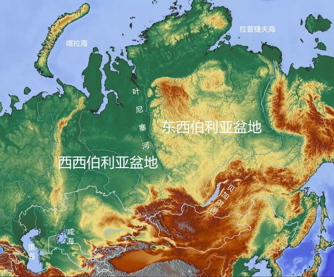 东西伯利亚盆地图片