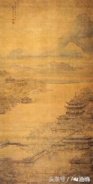 名作欣赏|数幅清代名家山水画_袁江