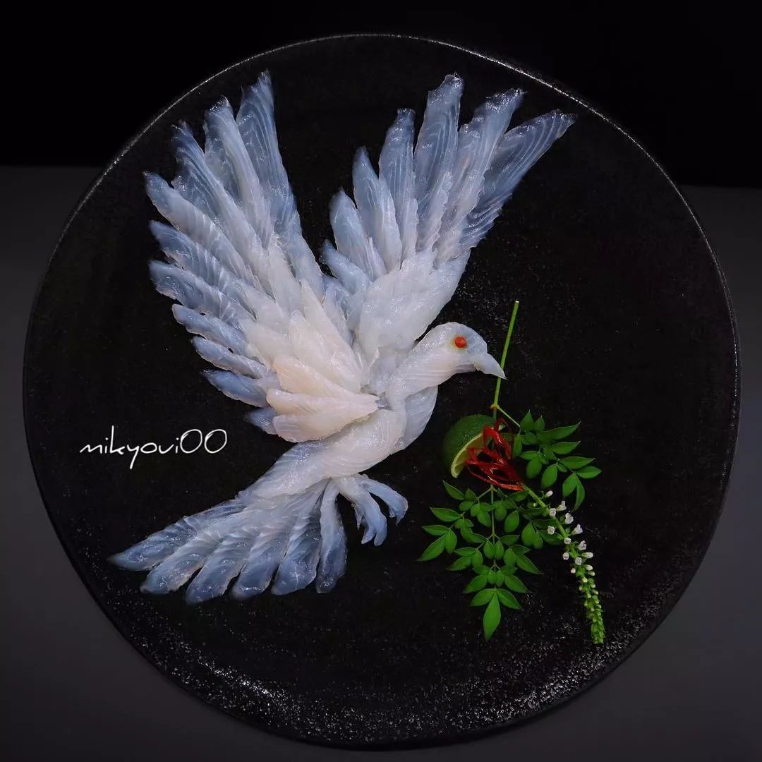 史上最惊艳的海鲜刺身造型