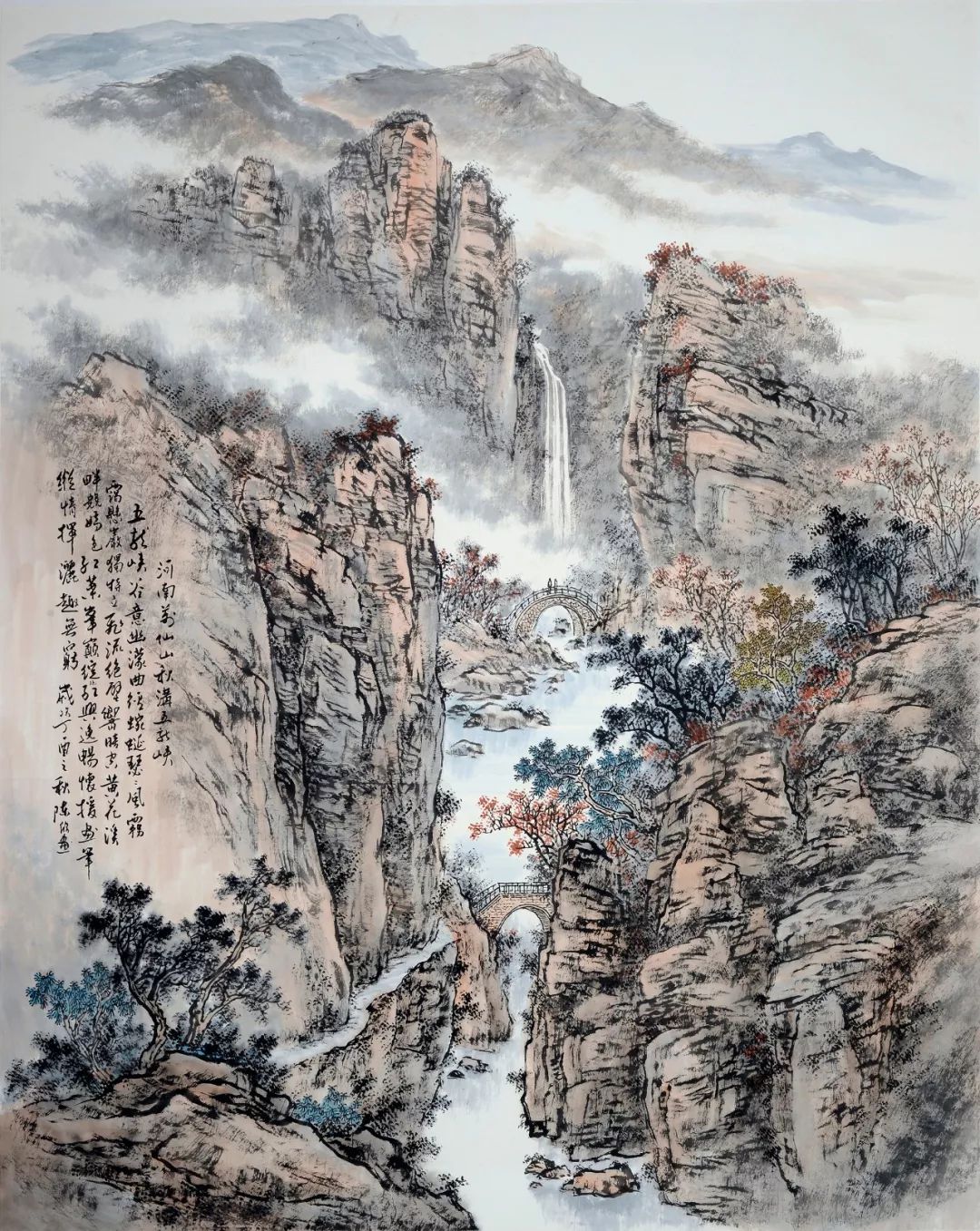 高怀霁月陈欣国画作品赏析