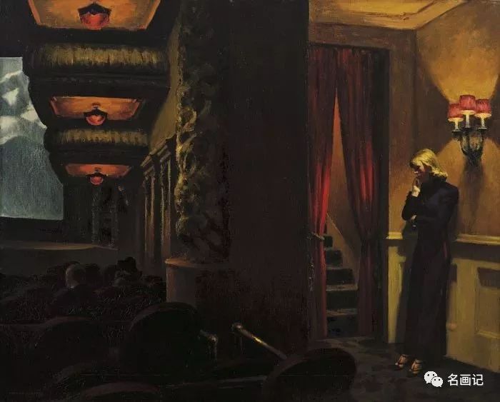 名画记孤独的夜游者爱德华霍普edwardhopper作品欣赏