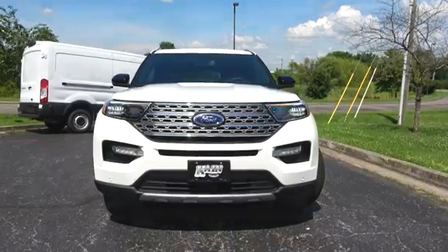 2020款福特探险者到店实拍国外才卖22万元