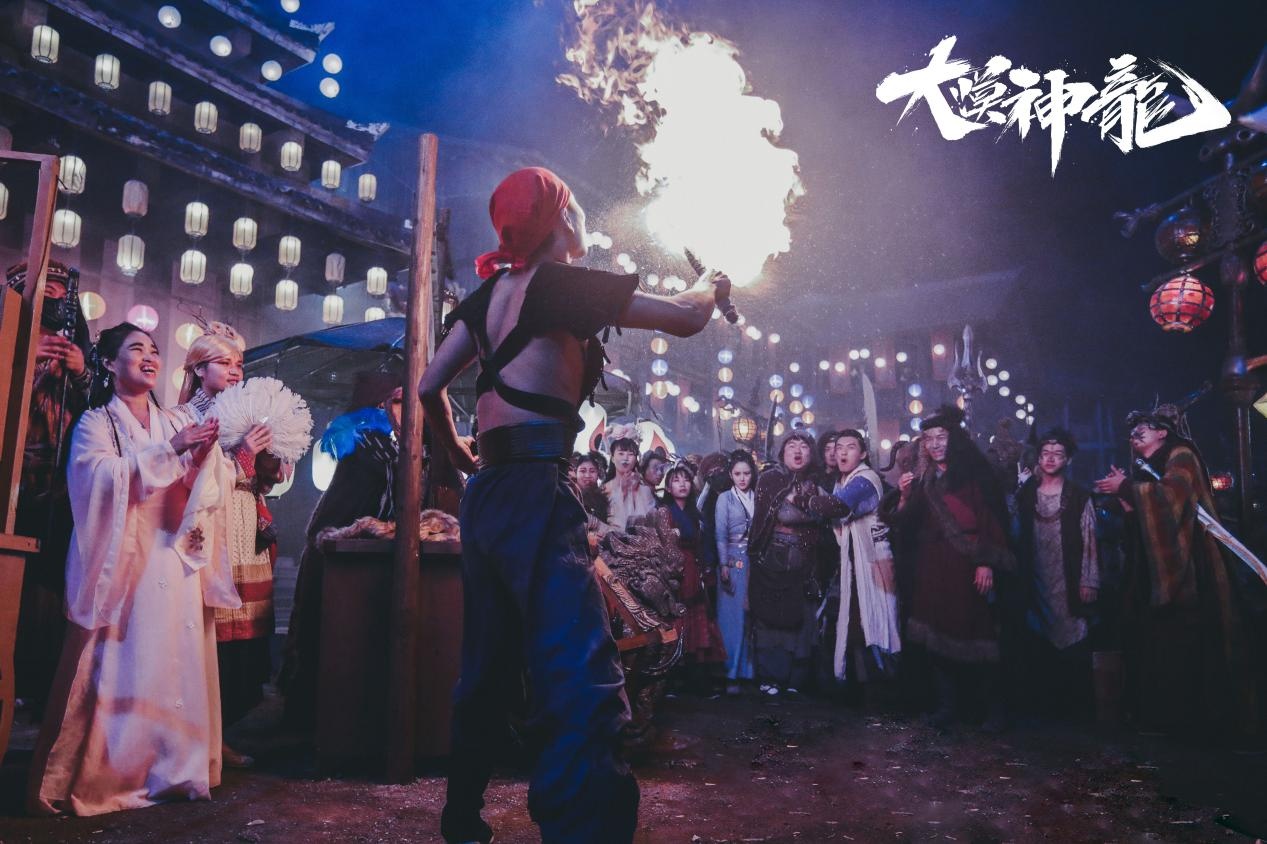 玄幻电影《大漠神龙》顺利杀青,精彩剧照抢先曝光!