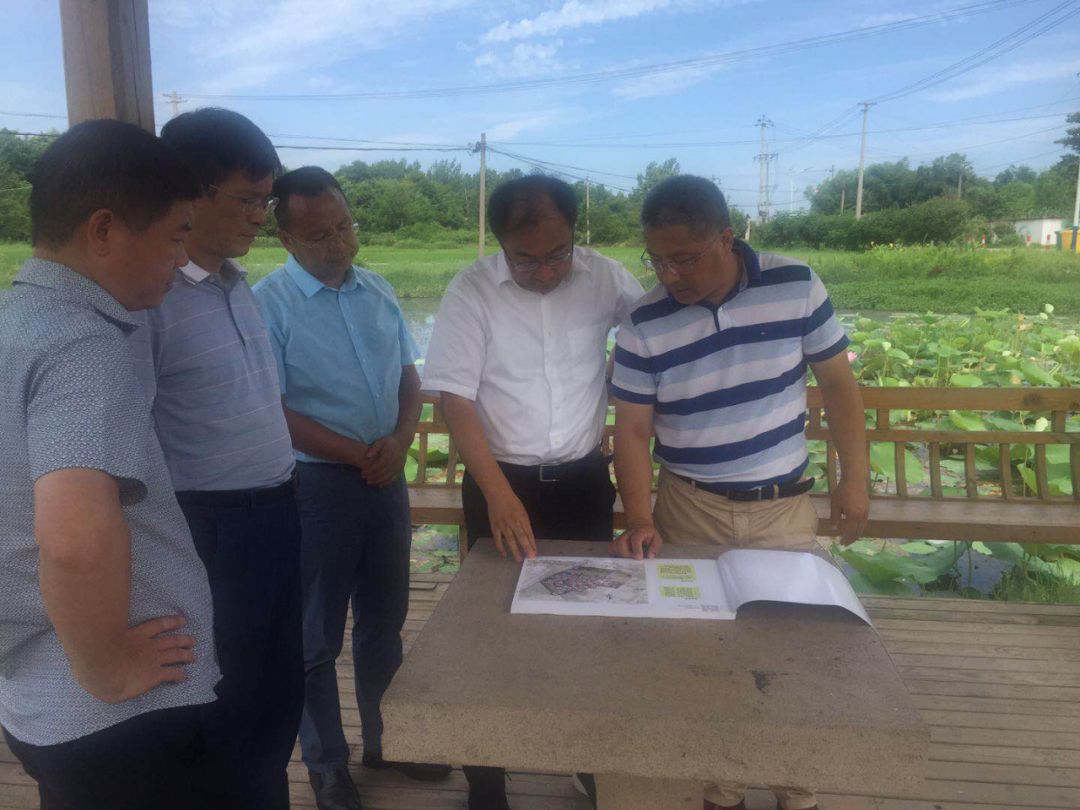 宣城市委常委,副市长张宁来港口镇调研