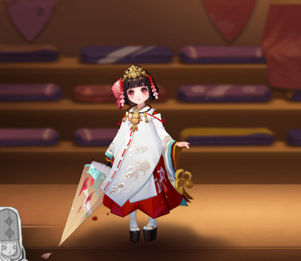 这款皮肤的真正图透,应该是在520大会上,嘤蔚宣布这款"稚子之忆"神乐