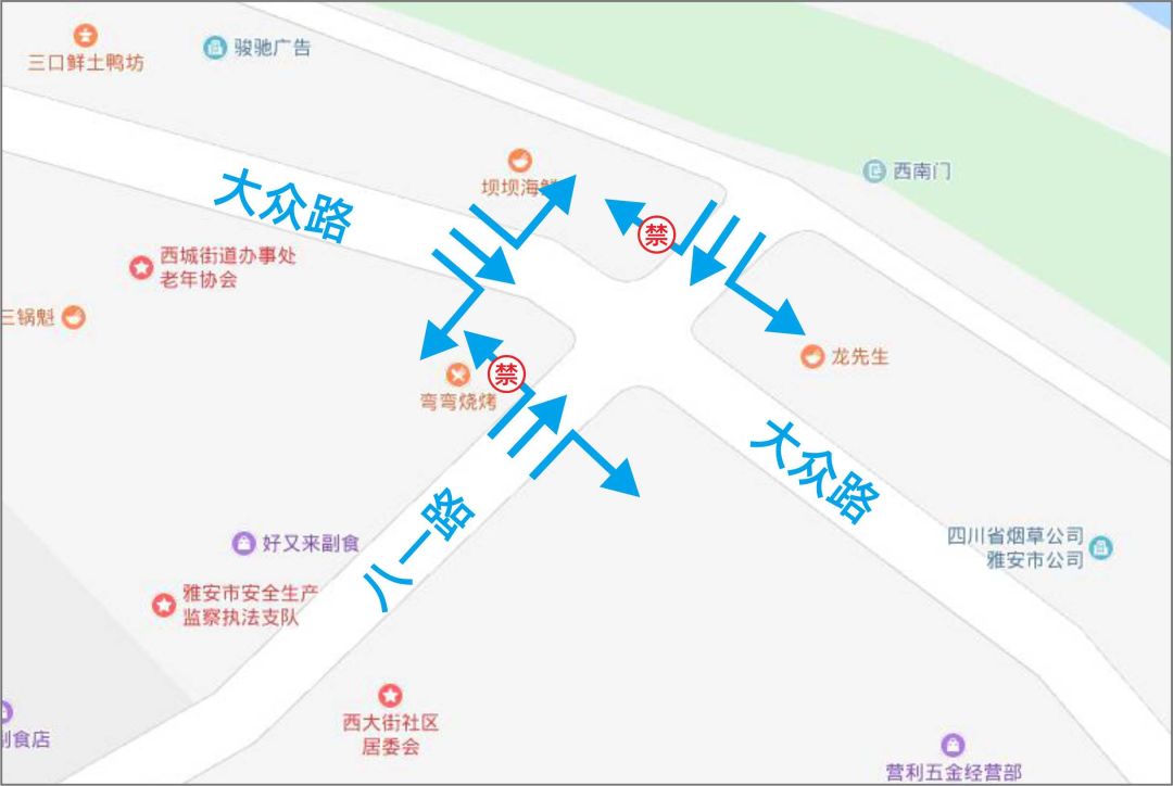 雅安大众路图片