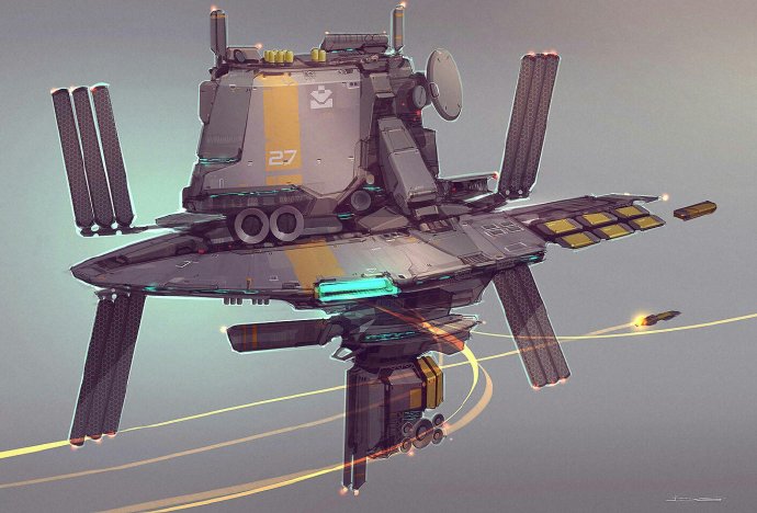 一组科幻飞行器设计-王氏教育