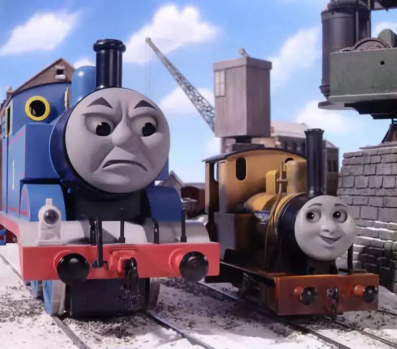 托比是一辆火车,因为他没有听到胖总管要他重新刷油漆这个消息,他以为