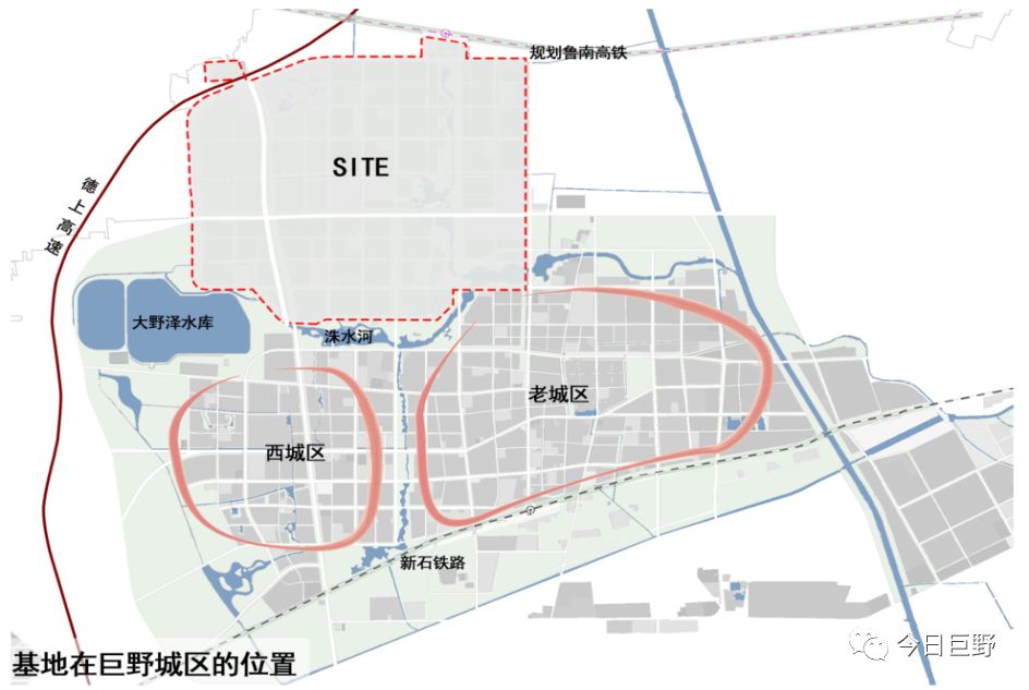 巨野高铁新区图图片