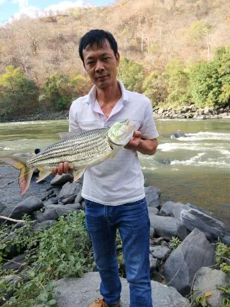 地方——哪怕是一条可以见底的浅浅小河,小溪,都可能有一二十斤的大鱼