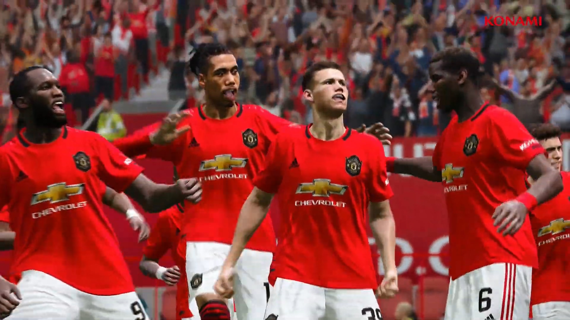 实况足球2020宣布获得曼联授权红魔归来