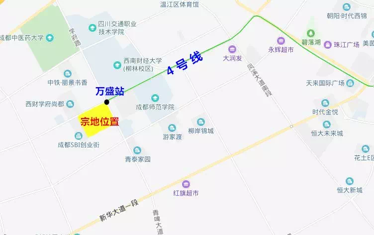 成都轨道集团拿地,温江万盛tod项目提上日程
