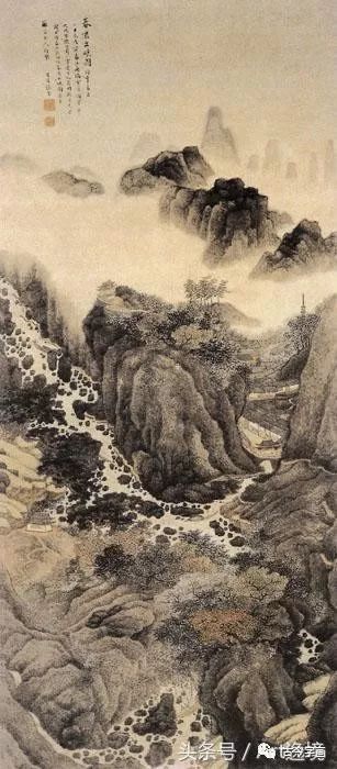 名作欣赏|数幅清代名家山水画_袁江