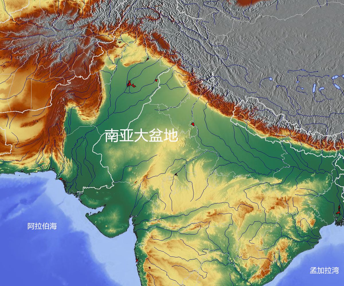 地形圖看世界十大盆地多數礦產資源豐富亞洲四盆地上榜