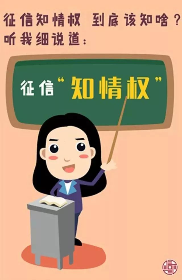 【征信小课堂】征信"知情权"到底该知道什么?