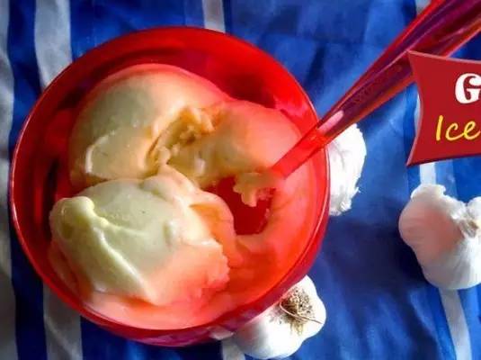 大蒜冰淇淋(美国吉尔罗伊)