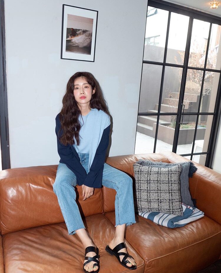 气质出众的韩国女星车静媛,知名度不高,穿衣品味却了得