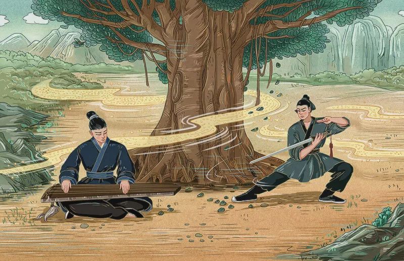 元丹丘是唐玄宗时期著名的道教徒之一,跟李白一样,一生好游.