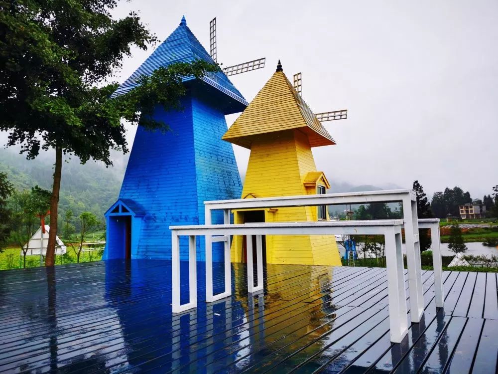 利川石坝童话小镇好美快来遇见最美的童话