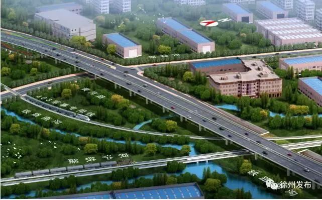 好消息徐贾快速路南延正式通车市区各项道路工程进展顺利