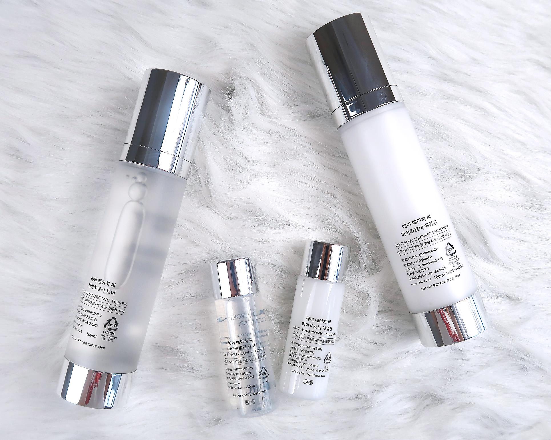 (图片来源网络,侵删)口碑一直不错的韩国ahc水乳,使用感清爽舒服,作为