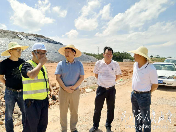陈华富带队到大山江调研