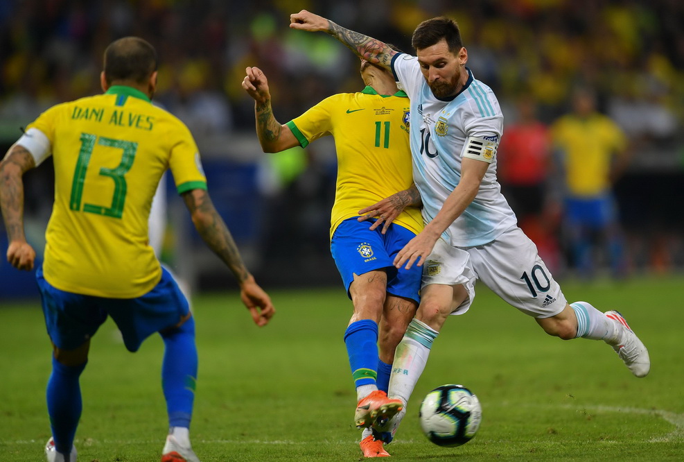 美洲杯巴西20阿根廷晋级决赛