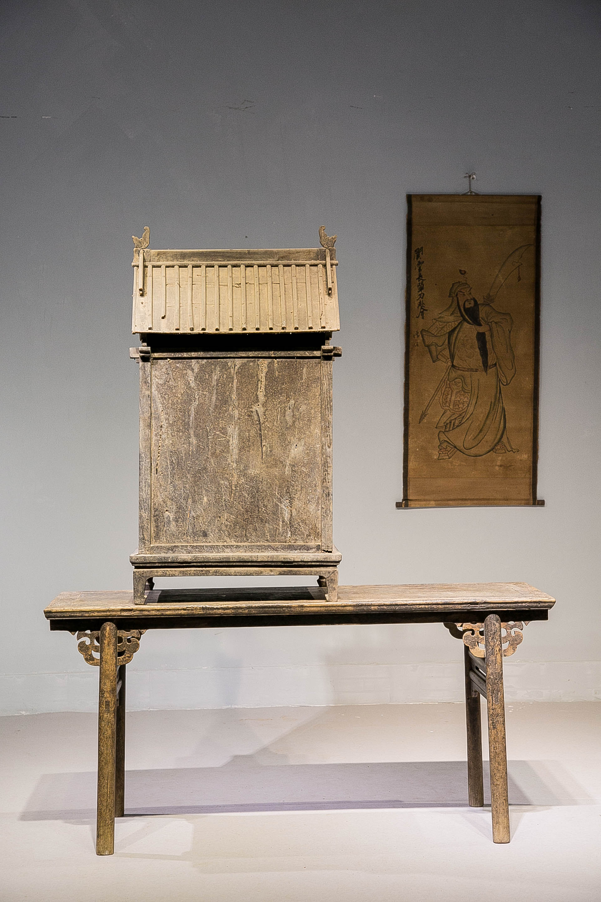 明清老家具之清早期高古佛龛