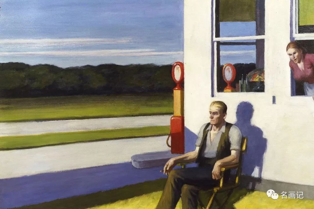 名画记孤独的夜游者爱德华霍普edwardhopper作品欣赏