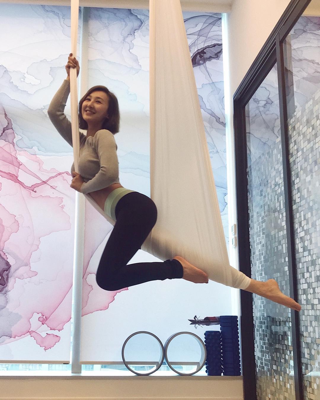 性感不坏高海宁健身让自己不再肉感而是健康的性感