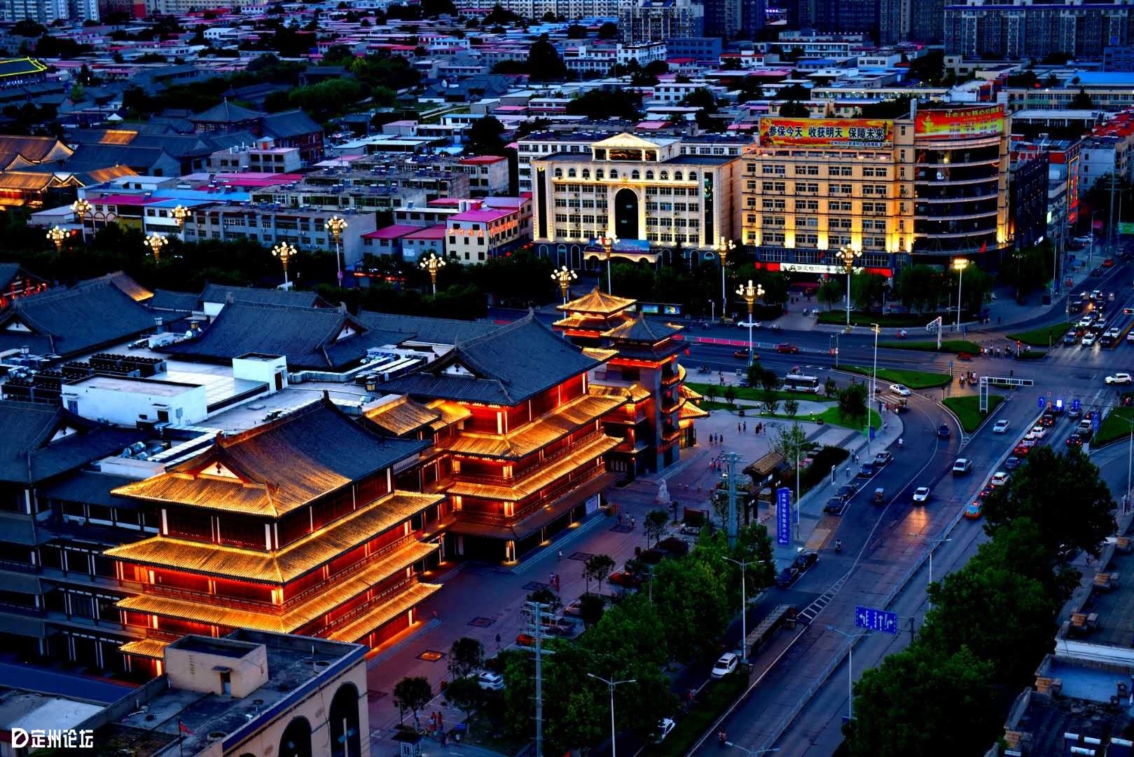 蓝天白云晚霞齐刷屏,河北定州真美!必须晒晒~_于云