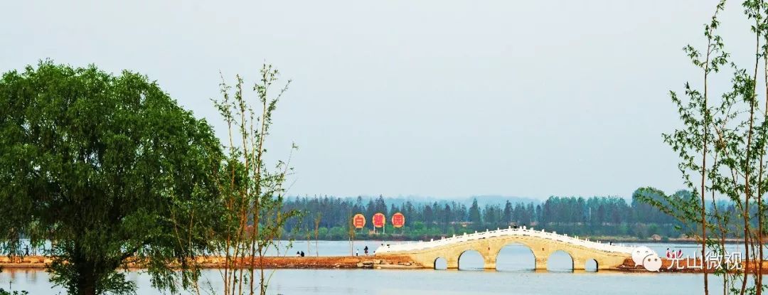 官渡八景四季之龙堤春晓