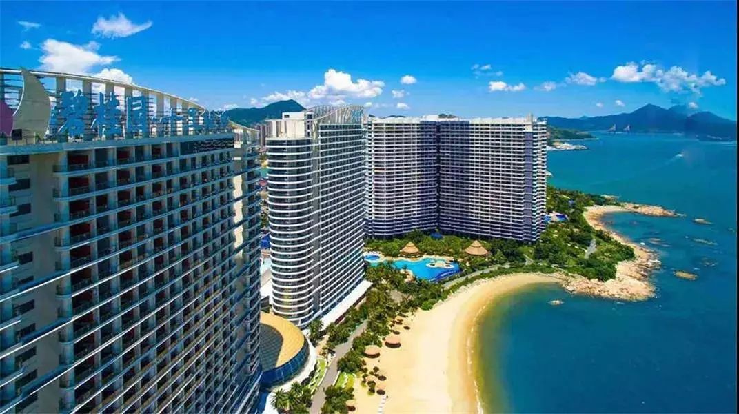 平日不加收￥399惠州十里银滩度假公寓海景房~超大房间,户户海景大
