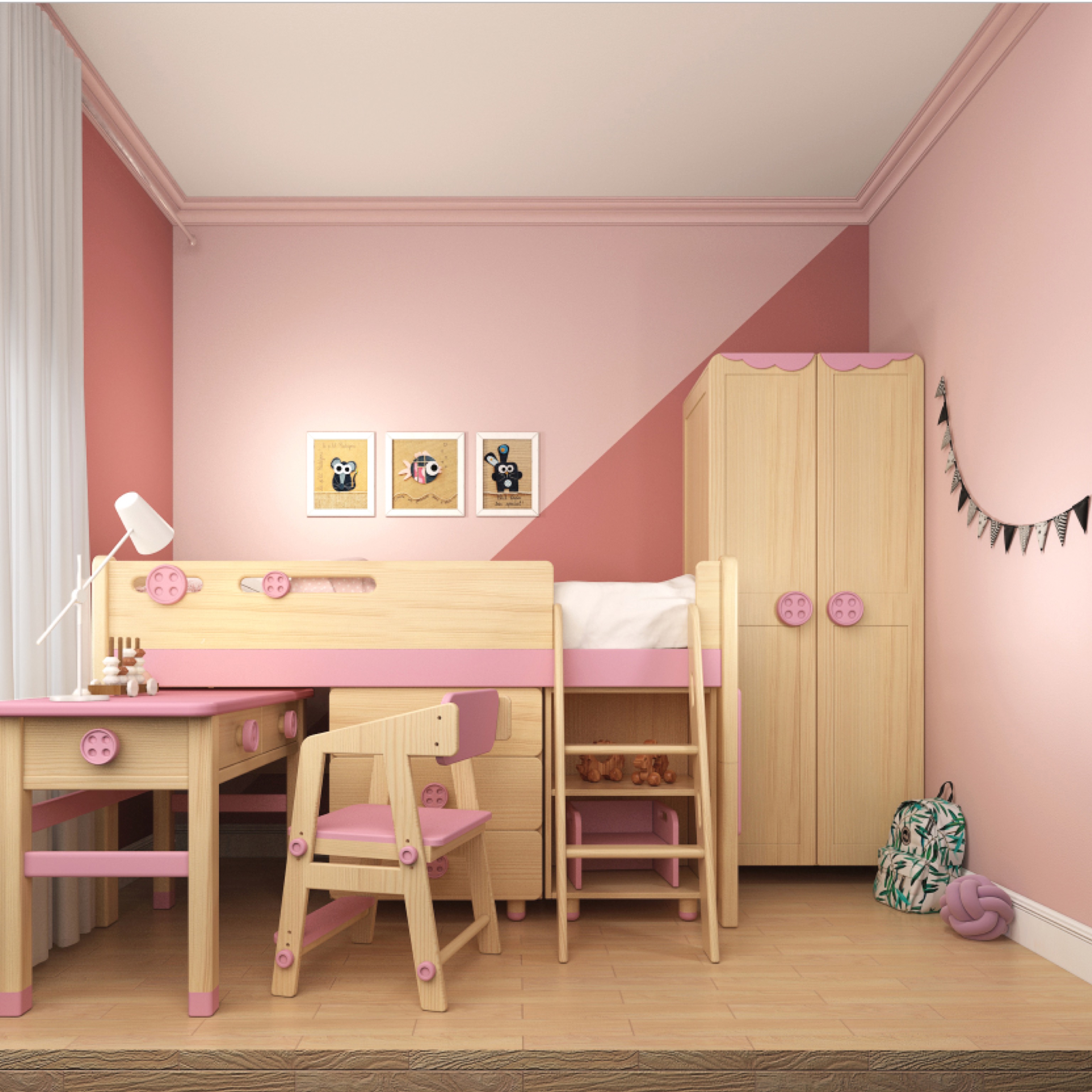 小户型的儿童房应该怎样装