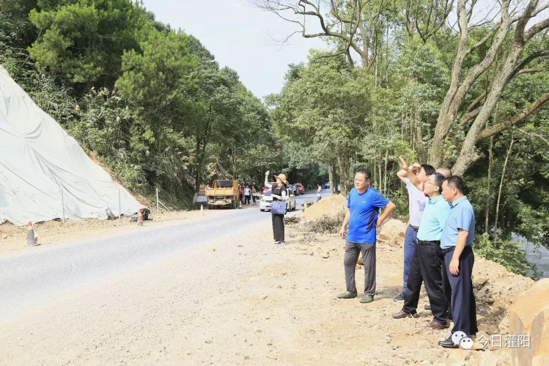 7月1日,桂林市自然资源局党组书记谢小明一行来我县就土地利用管理